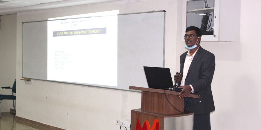 A guest lecture on recent practices in highway technology